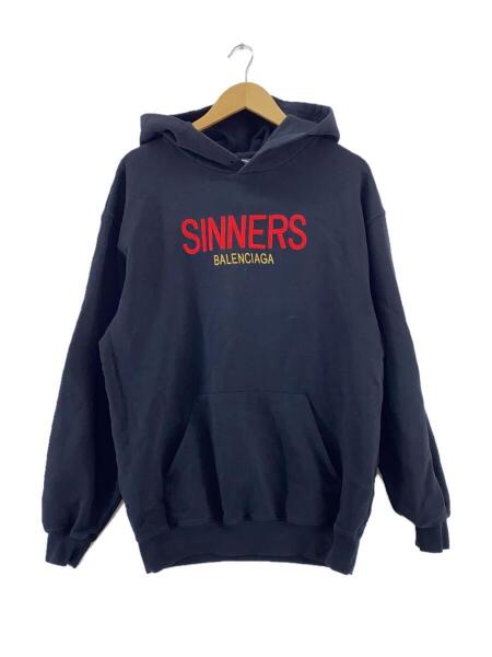 BALENCIAGA(バレンシアガ) / SINNERS/487209/パーカー/XS/コットン/BLK  
