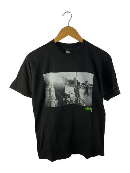 STUSSY(ステューシー) / ×BIKE N SHIT/Tシャツ/M/コットン/BLK 