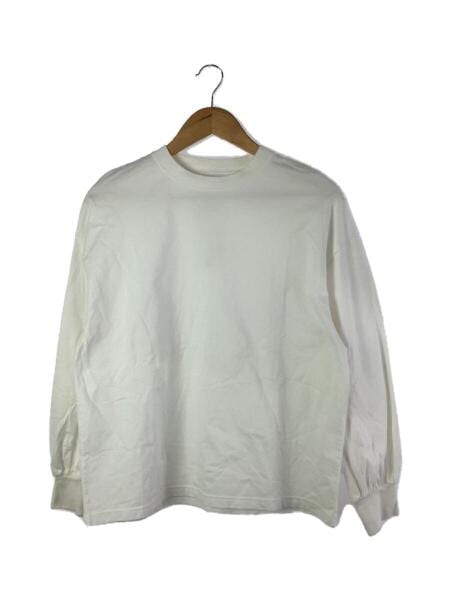 HYKE(ハイク) / 長袖Tシャツ/1/コットン/ホワイト/無地/NC3-011 | 古着 