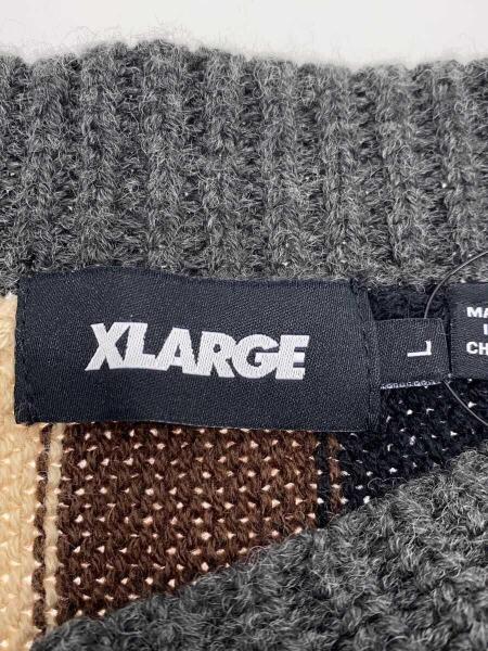 X-LARGE(エクストララージ) / カーディガン(厚手)/L/アクリル/BRW 
