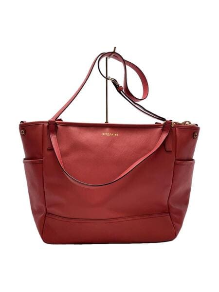 COACH(コーチ) / マザーズバッグ/トートバッグ/ショルダー2WAY/レザー  
