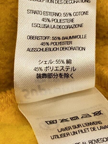 Supreme(シュプリーム) / パーカー/L/コットン/イエロ/無地/half zip