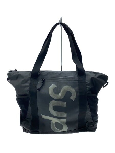 Zip Tote/トートバッグ/ナイロン/BLK