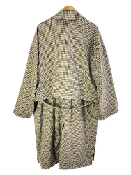 YOKE(ヨーク) / コート/M/ウール/ブラウン/チェック/YK19AW0046C/3WAY 
