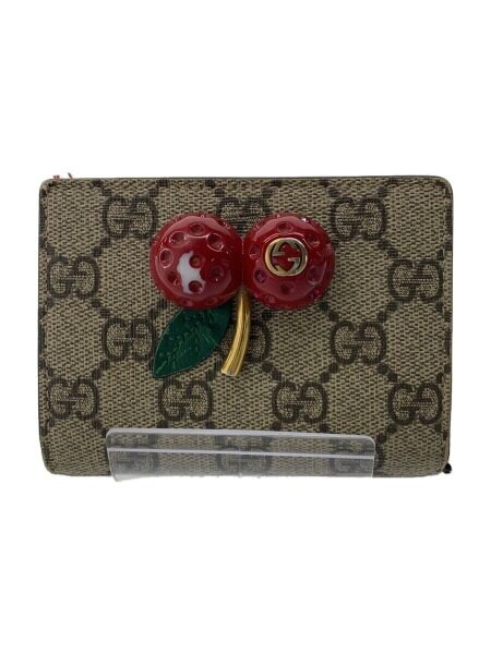 GUCCI グッチ 折り財布 ミニ GG柄 さくらんぼ PVC GG総柄 カテゴリ