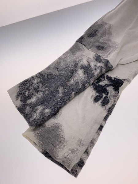 ANREALAGE(アンリアレイジ) / 長袖ワンピース/38/コットン/BLK/総柄  