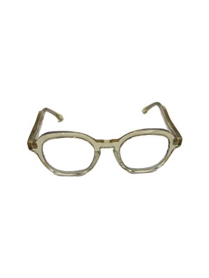 Buddy Optical◇メガネ/チタン/ゴールド/グレー/メンズ/ais/八角形 