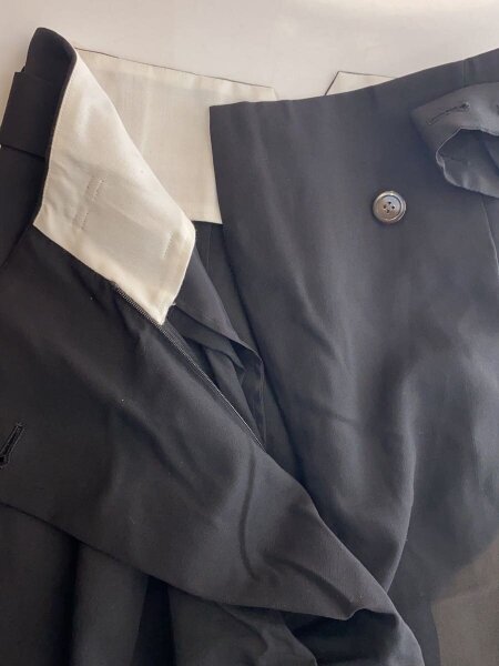 ENFOLD(エンフォルド) / ワイドパンツ/36/ウール/BLK/300hs231-1230