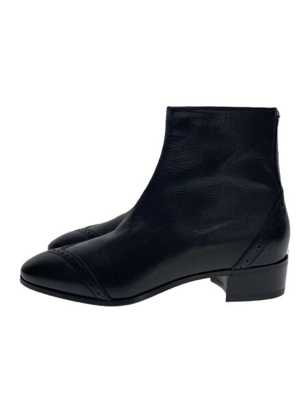 GUCCI グッチ ダブルG レザー アンクルブーツ ショートブーツ 黒 35 GUCCI(グッチ) / 箱有/アンクルブーツ/7/ブラック/レザー/750322