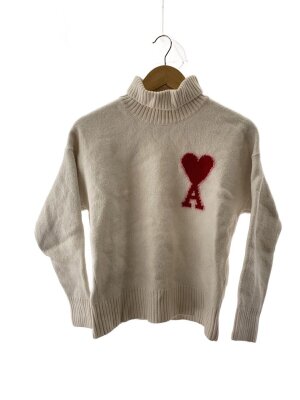 MUVEIL◇ニット・セーター(厚手)/36/ポリエステル/BRW/23aw/タッセル