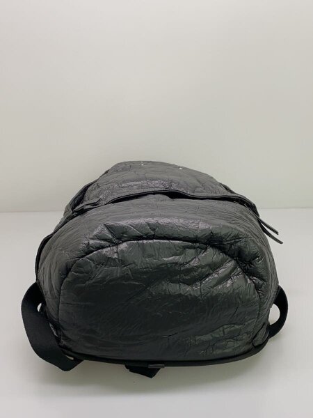 Maison Margiela メゾン マルジェラ シワ加工 リュック ブラック Maison Margiela(メゾンマルジェラ) / シワ加工ナイロンリュック