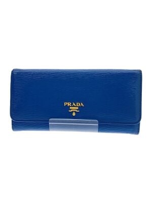 10%OFFクーポン+さらに3倍☆8/20限定／【中古】 プラダ 長財布ニ折小銭  