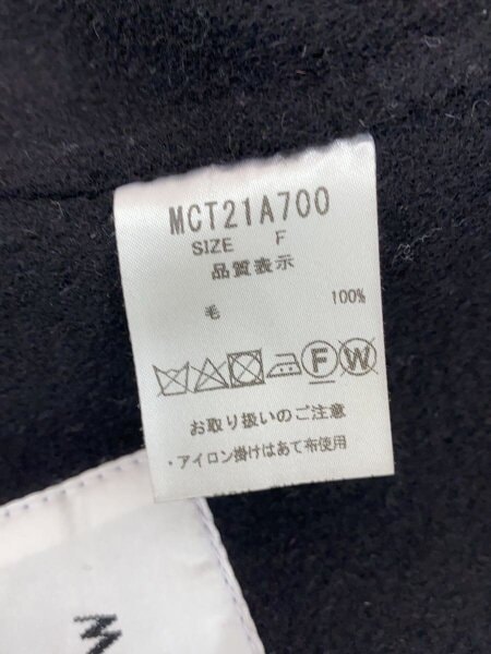 MACHATT(マチャット) / リバーウールベスト/FREE/ウール/BLK/mct21a700