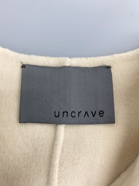 uncrave(アンクレイヴ) / ライトリバーショートコート/1/ウール/WHT
