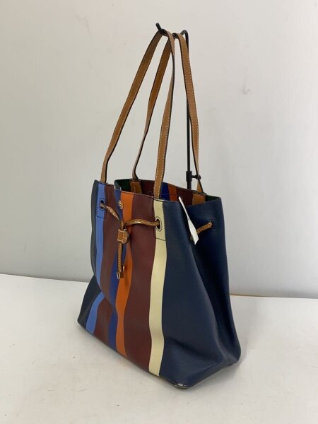 TORY BURCH(トリーバーチ) / トートバッグ/--/マルチカラー/ストライプ 