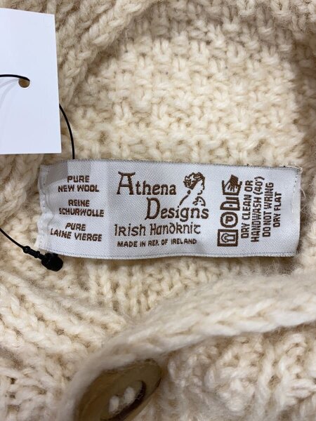 Athena Designs(アテナデザイン) / カーディガン(厚手)/--/ウール/CRM