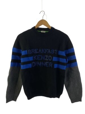 ケンゾー KENZO アップリケプルオーバー ニットセーター サイズM KENZO 
