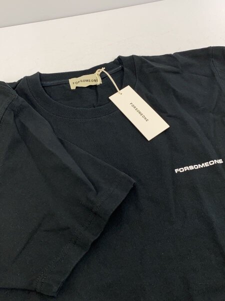 FORSOMEONE(フォーサムワン) / Tシャツ/46/コットン/BLK/プリント 