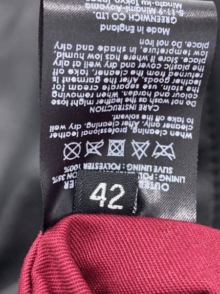 JAMES GROSE(ジェームスグロース) / CLUBMAN COW/42/牛革/BLK