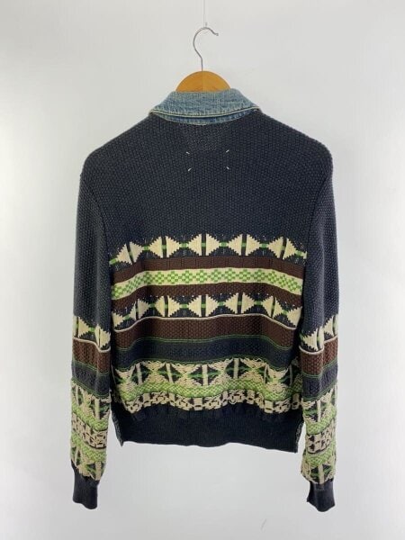 【美品】17AW 定価10万 Maison Margiela メゾン マルジェラ Maison Margiela(メゾンマルジェラ) / I/17AW/ニットドッキングデニム