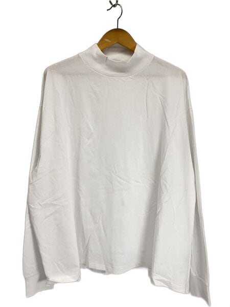 COMOLI(コモリ) / 長袖Tシャツ/3/コットン/WHT/A03-05013/24aw 
