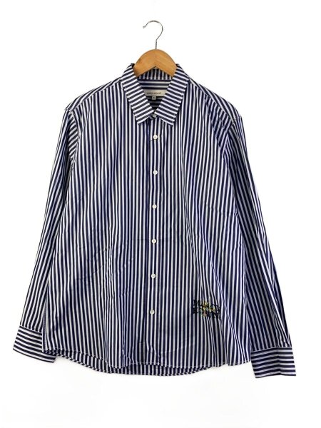 MAISON KITSUNE(メゾンキツネ) / 長袖シャツ/XL/コットン/BLU 