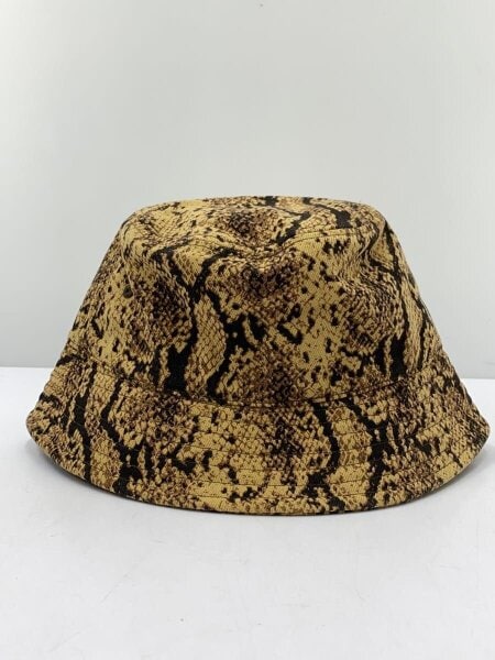STUSSY(ステューシー) / バケットハット/--/ポリエステル/BEG/総柄