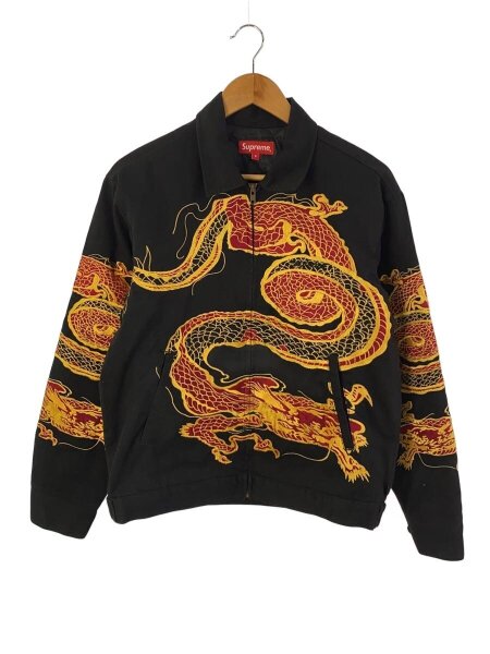 Supreme(シュプリーム) / 18AW/Dragon Work Jacket/S/コットン/BLK 