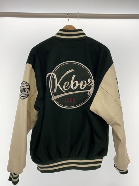 Keboz(ケボズ) / MELTON STADIUM JACKET/メルトン/袖レザー/タグ付き 