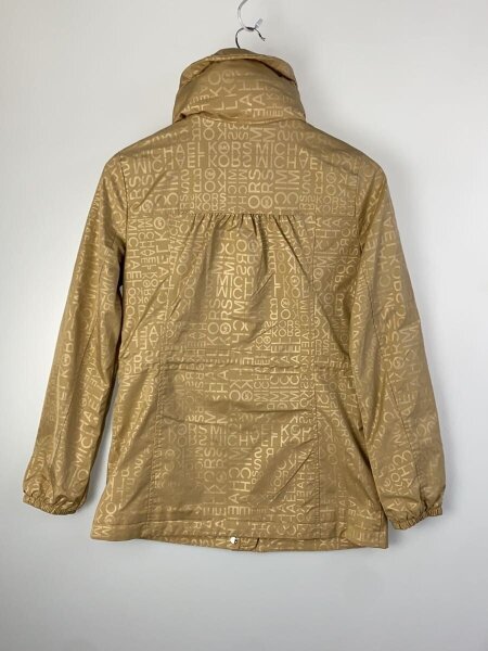 新品【MICHAEL KORS】マイケルコース　総柄プリント　パーカージャケット MICHAEL KORS(マイケルコース) / マウンテンパーカー/XS/ポリエステル