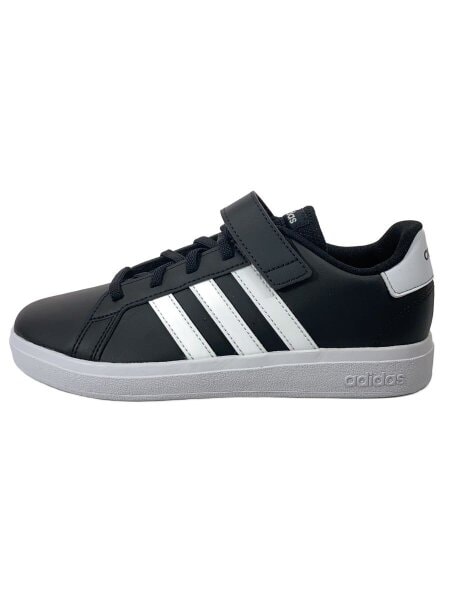 しょうや adidas(アディダス) / キッズ靴/22.5cm/スニーカー/フェイクレザー/BLK