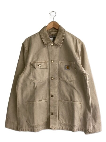 Carhartt(カーハート) / MICHIGAN COAT/カバーオール/L/コットン/BEG