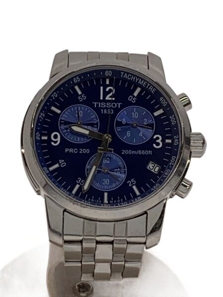 TISSOT(ティソ) / PRC200/クォーツ腕時計/アナログ/ステンレス/NVY/SLV 
