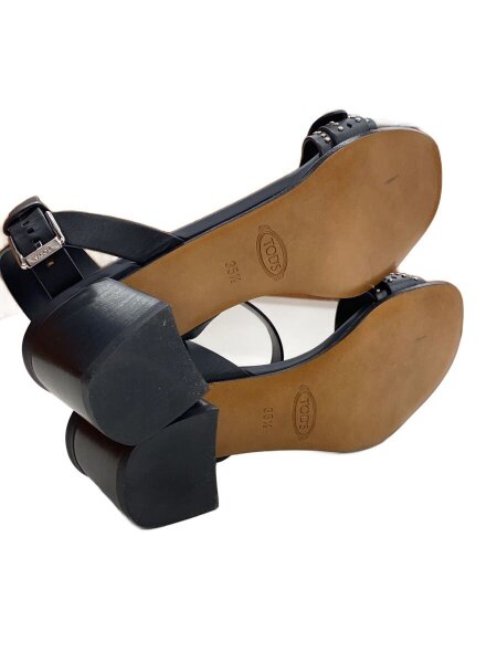 て*ま様 【新品未使用】TOD'S トッズ サンダル 35.5 TOD'S(トッズ) / サンダル/35.5/BLK | 中古品の販売・通販ならセカンド