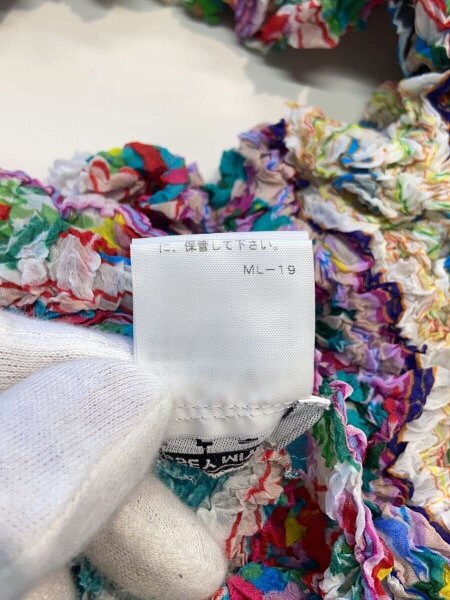 ISSEY MIYAKE FETE(イッセイミヤケフェット) / 15SS/シワ加工 プリント
