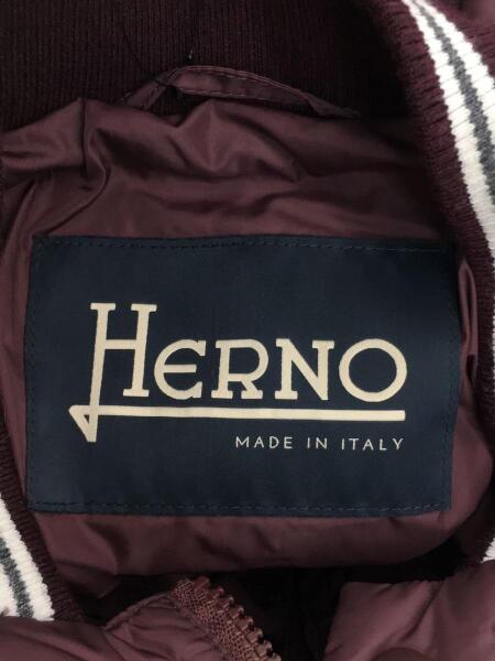 HERNO(ヘルノ) / HERNO/ヘルノ/スタジャン/46/ナイロン/ボルドー 