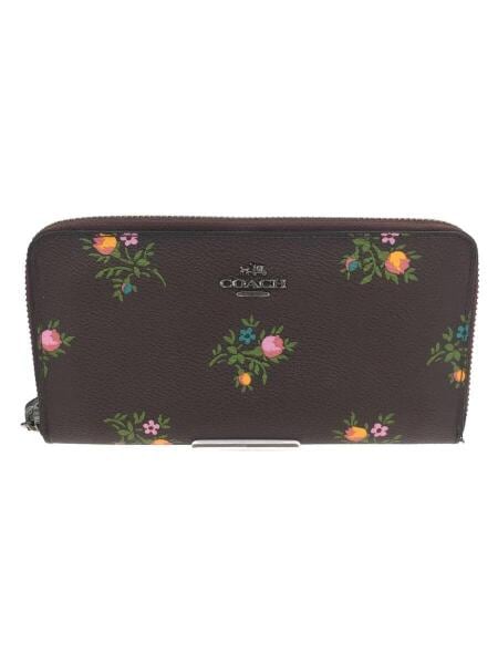 COACH(コーチ) / COACH/コーチ/長財布/PVC/ブラウン/花柄/レディース 