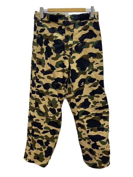 A BATHING APE(アベイシングエイプ) / ナイロンパンツ/L/ナイロン/GRN 