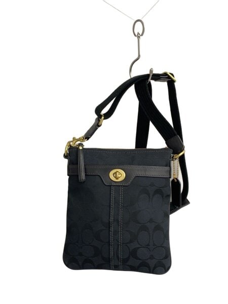 COACH(コーチ) / ショルダーバッグ/キャンバス/BLK/総柄/40688 | 中古