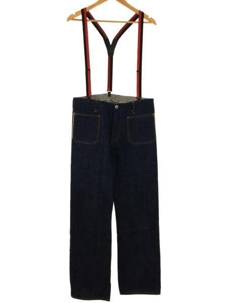 SUNSEA(サンシー) / 18A51/TEKE TEKE DENIM PANTS/サスペンダー