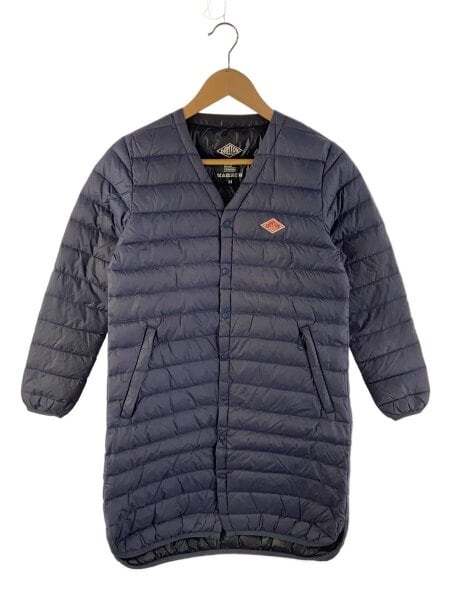 DANTON / ダウンジャケット/--/ナイロン/NVY/無地/17A-KW-003 DANTON(ダントン) / ロングダウンジャケット/34/ナイロン/NVY/17A-KW