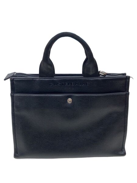 CASTELBAJAC(カステルバジャック) / トートバッグ/レザー/BLK | 中古品 