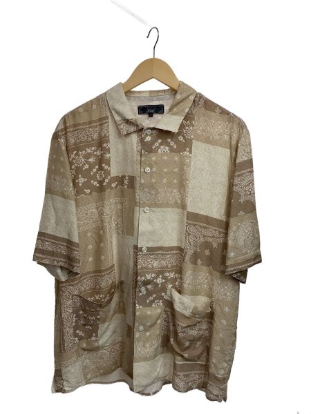 KITH(キス) / 半袖シャツ/M/シルク/BEG/25-051-060-0010-2-0// | 古着 