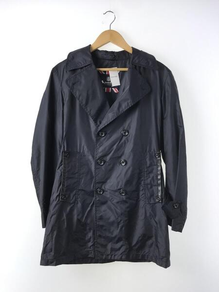 Aquascutum アクアスキュータム メンズ チェスターコート ネイビー 