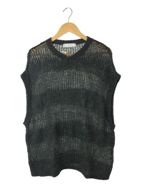 Vaporize(ヴェイパライズ) / Net Boder Vest/ニットベスト(薄手)/L 