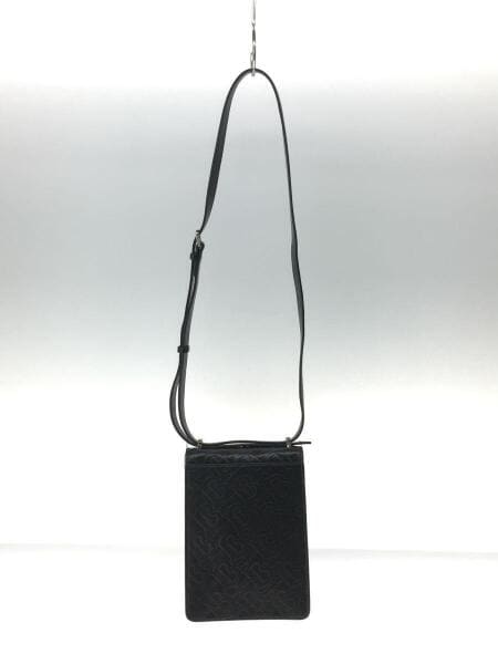 BURBERRY(バーバリー) / ロビンバッグ/ショルダーバッグ/レザー/BLK 