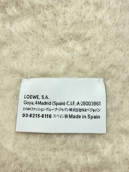 LOEWE(ロエベ) / アナグラム/マフラー/モヘア/BEG/無地/レディース/A