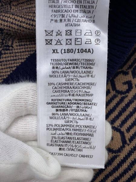 GUCCI(グッチ) / セーター(厚手)/XL/ウール/マルチカラー/総柄/626643