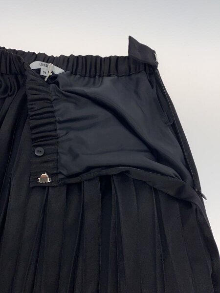 UN3D.(アンスリード) / タグ付/オリガミプリーツスカート/グロッシー  