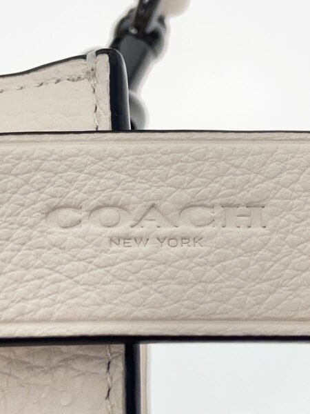 COACH(コーチ) / ショルダーバッグ/レザー/WHT | 中古品の販売・通販